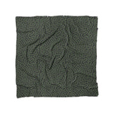Kiva Green in Full/Queen (88" x 88") Size
