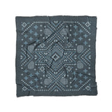 Durand Navy Blue in Full/Queen (88" x 88") Size
