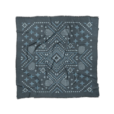 Durand Navy Blue in Full/Queen (88" x 88") Size