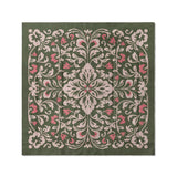 Annette Green & Coral in Full/Queen (88" x 88") Size