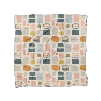 Calliope Ivory Multicolor in Full/Queen (88" x 88") Size