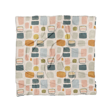 Calliope Ivory Multicolor in Full/Queen (88" x 88") Size