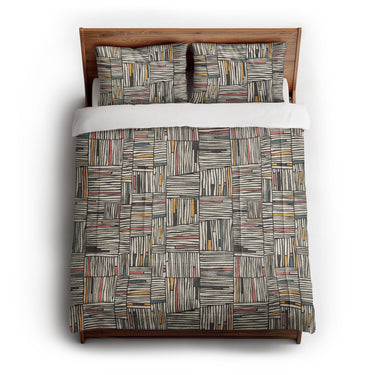 Atticus Multicolor Crosshatch in Full/Queen (88" x 88") Size