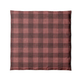 Buffalo Plaid Deep Red in Full/Queen (88" x 88") Size