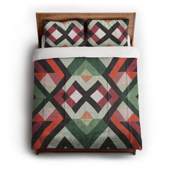 Sonora Cranberry & Matcha in Full/Queen (88" x 88") Size