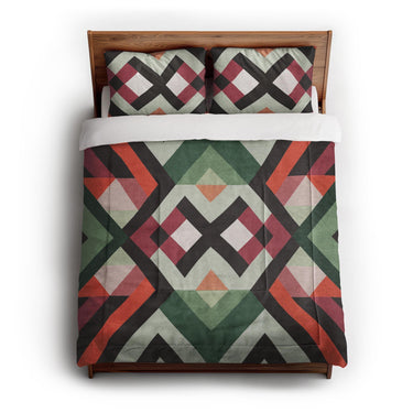 Sonora Cranberry & Matcha in Full/Queen (88" x 88") Size