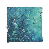 Sylvie Seafoam & Teal in Full/Queen (88" x 88") Size