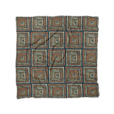 Diego Orange & Navy in Full/Queen (88" x 88") Size
