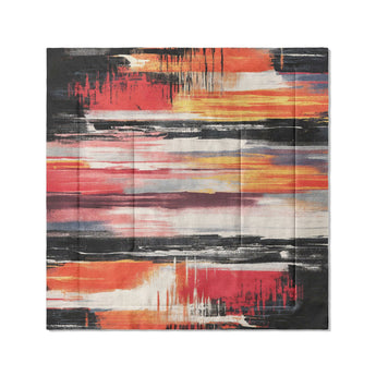 Jörgan Red & Black in Full/Queen (88" x 88") Size