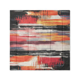 Jörgan Red & Black in Full/Queen (88" x 88") Size