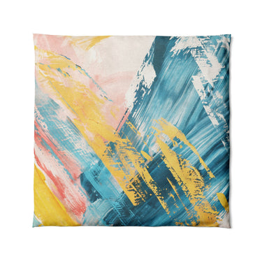 Egon Blue & Yellow in Full/Queen (88" x 88") Size