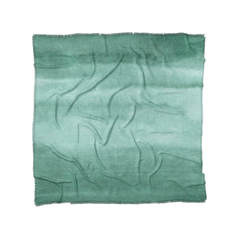 Jacinda Watercolor Teal Ombre in Full/Queen (88" x 88") Size