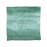 Jacinda Watercolor Teal Ombre in Full/Queen (88" x 88") Size