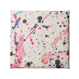 Kayla Paint Splatter in Full/Queen (88" x 88") Size
