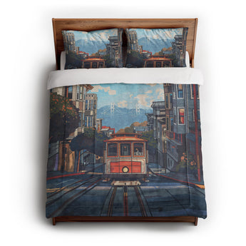 San Francisco Trolley Comforter