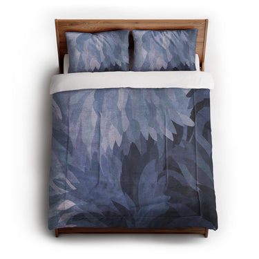Dianthus Navy in Full/Queen (88" x 88") Size