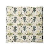 Space Aliens in Full/Queen (88" x 88") Size