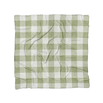 Buffalo Plaid Light Sage in Full/Queen (88" x 88") Size