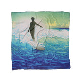 Hawaii Surfer by Charles Bartlett in Full/Queen (88" x 88") Size