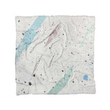Stephanie Cool Splatter in Full/Queen (88" x 88") Size