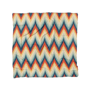Firekaat Blue & Orange in Full/Queen (88" x 88") Size
