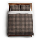 Buffalo Plaid Dark Cedar Brown in Full/Queen (88" x 88") Size