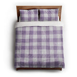 Buffalo Plaid Lilac in Full/Queen (88" x 88") Size