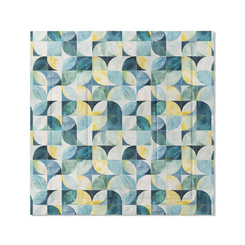 Aeolus Blue Green in Full/Queen (88" x 88") Size