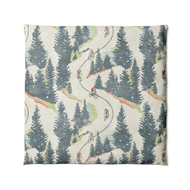 Downhill Descent in Full/Queen (88" x 88") Size