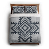 Reyno Navy & Stone in Full/Queen (88" x 88") Size