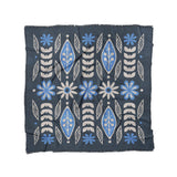 Topanga Navy & Columbia in Full/Queen (88" x 88") Size