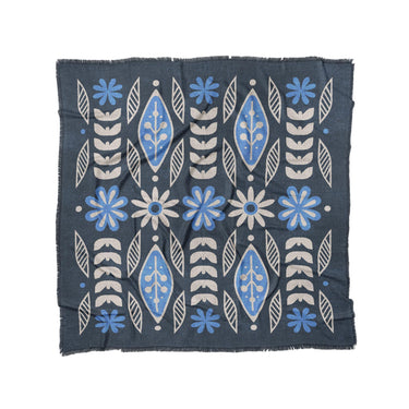 Topanga Navy & Columbia in Full/Queen (88" x 88") Size