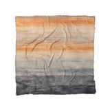 Ruidoso Navy & Burnt Orange in Full/Queen (88" x 88") Size