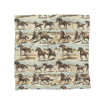 Wild Horses in Full/Queen (88" x 88") Size
