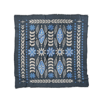 Topanga Navy & Columbia in Full/Queen (88" x 88") Size