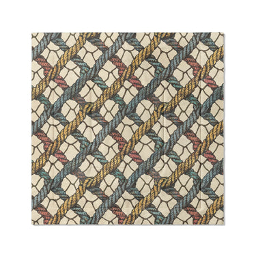 Naval Rope Multicolor in Full/Queen (88" x 88") Size