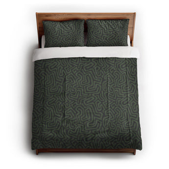 Kiva Green in Full/Queen (88" x 88") Size