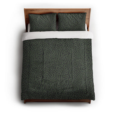 Kiva Green in Full/Queen (88" x 88") Size