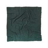 Keanu Watercolor Deep Teal Ombre in Full/Queen (88" x 88") Size