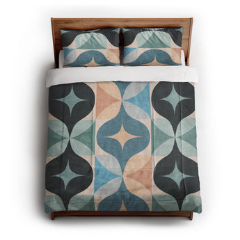 Maxine Seafoam & Peach Comforter