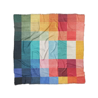 Polyphony Multicolor Vibrant in Full/Queen (88" x 88") Size