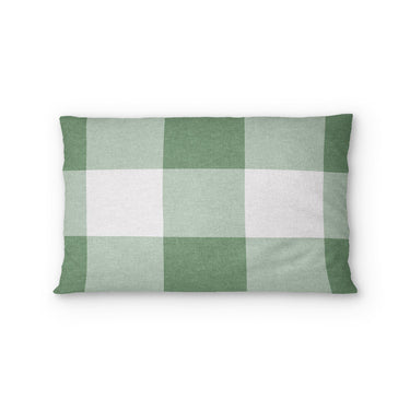 Buffalo Plaid Kelly Green Standard - cotton - White Backing