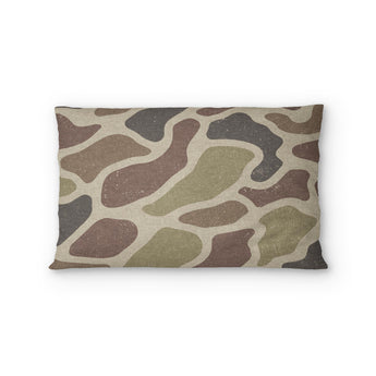 Duck Camo Brown Standard - cotton - White Backing