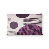 Charl Violet Standard - cotton - White Backing