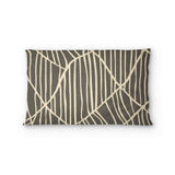 Paxton Black Taupe Standard - cotton - White Backing