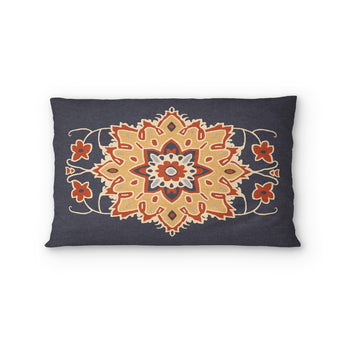 Baldwin Navy & Red Standard - cotton - White Backing