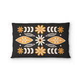 Topanga Black & Yellow Standard - cotton - White Backing
