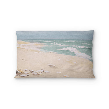 On the Beach by Fidelia Bridges Standard - cotton - White Backing