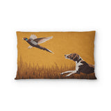 That Dog'll Hunt Orange Standard - cotton - White Backing