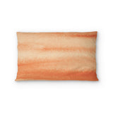Ophelia Watercolor Peach Balayage Standard - cotton - White Backing